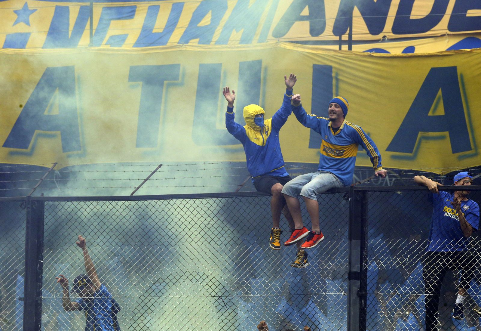 Las imágenes del Boca-River