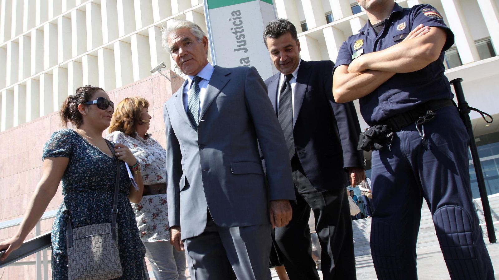 José Ávila Rojas, a la llegada al juicio del caso Malaya José Ávila Rojas, a la llegada al juicio del caso Malaya