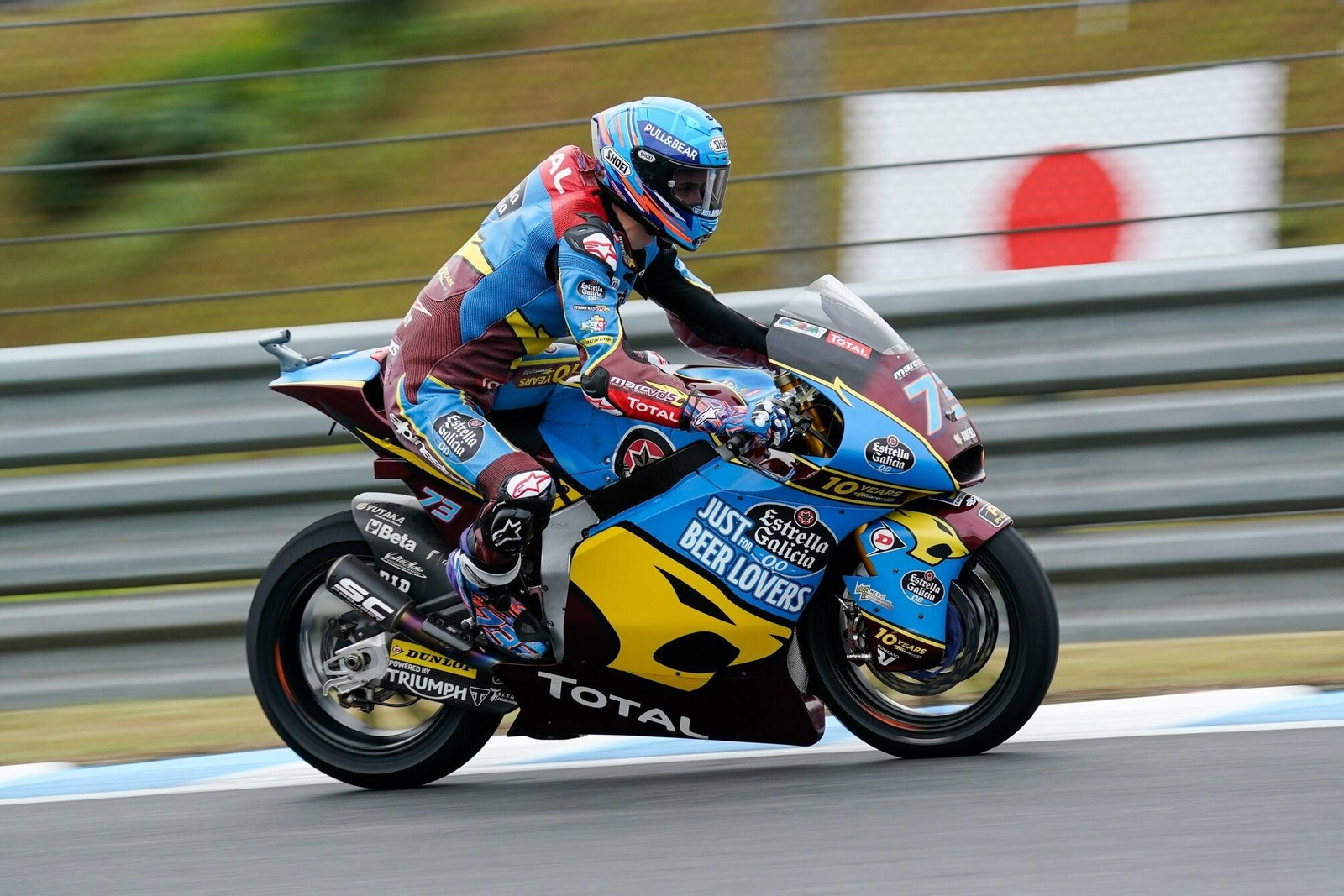 Álex Márquez, en el pasado Gran Premio de Japón en el que fue sexto.