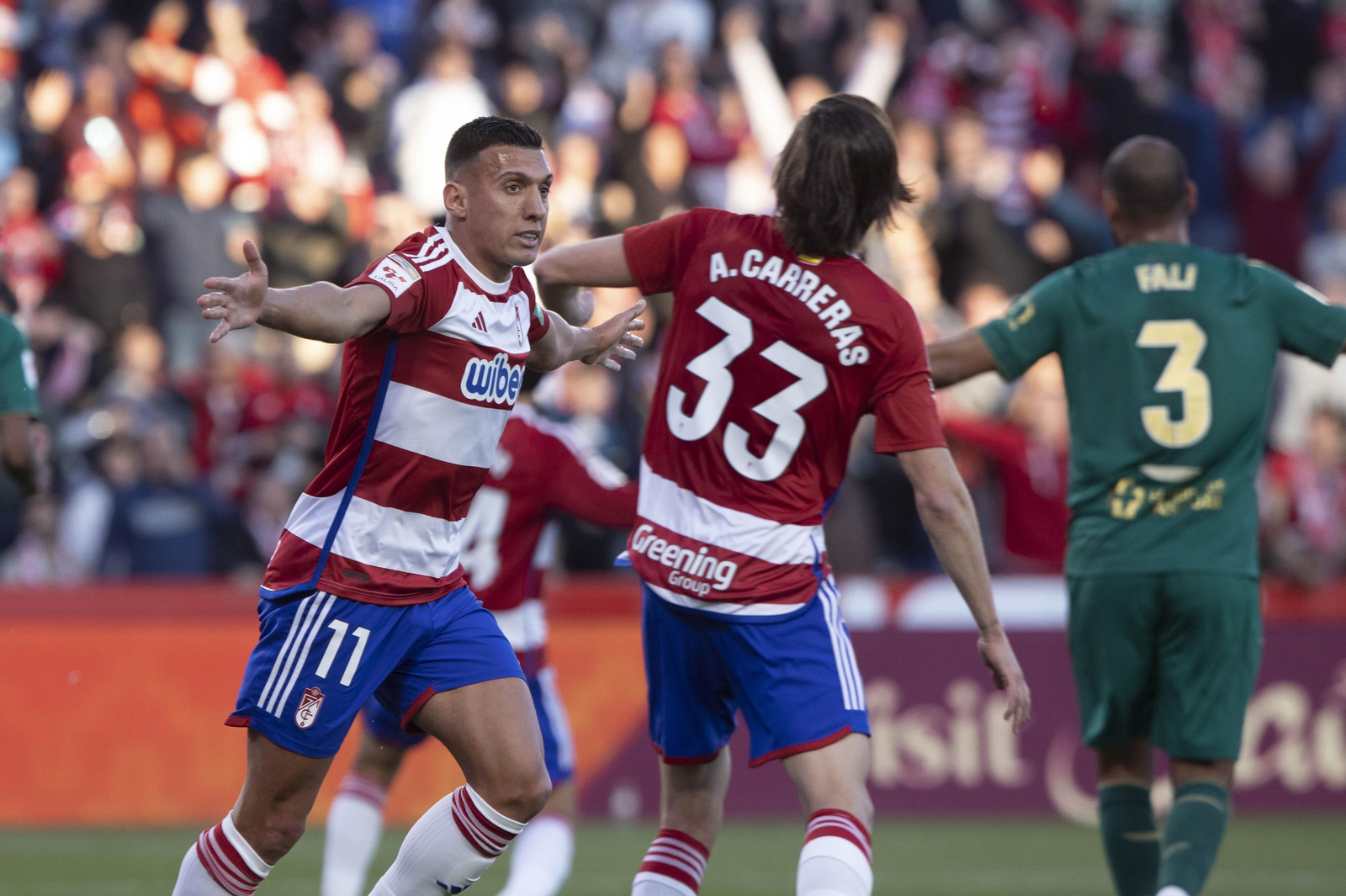 Las mejores imágenes del Granada - Cádiz