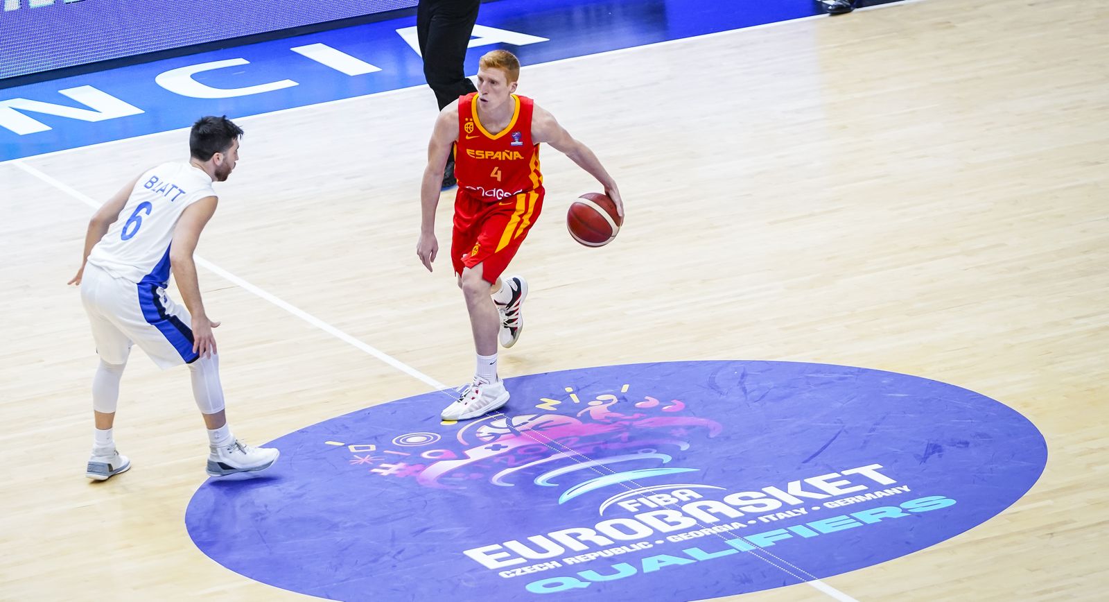 Las fotos de los jugadores del Unicaja en el Israel-España