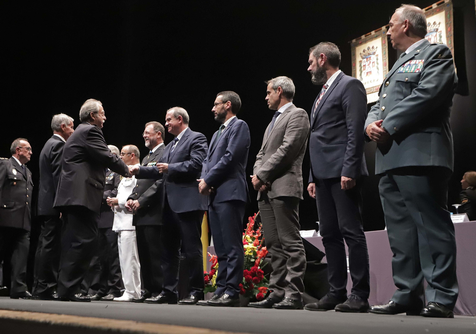 Celebración del Día de la Policía Nacional en La Línea