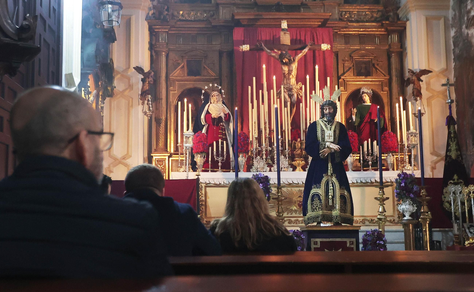 Besapiés y besamanos del primer viernes de marzo en Jerez