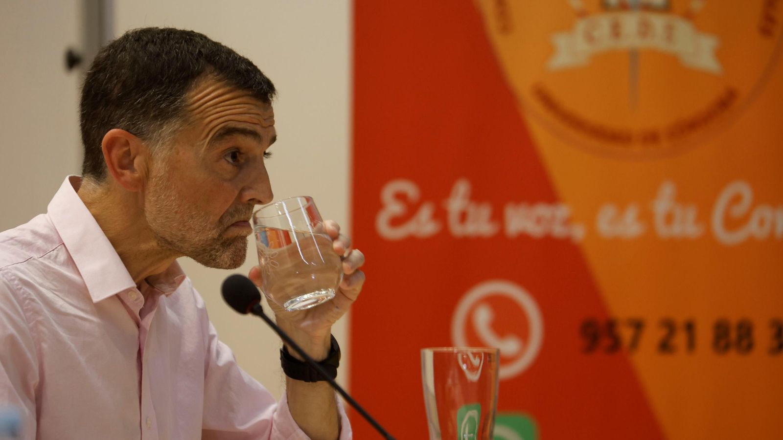 Antonio Maíllo, este miércoles en Córdoba.