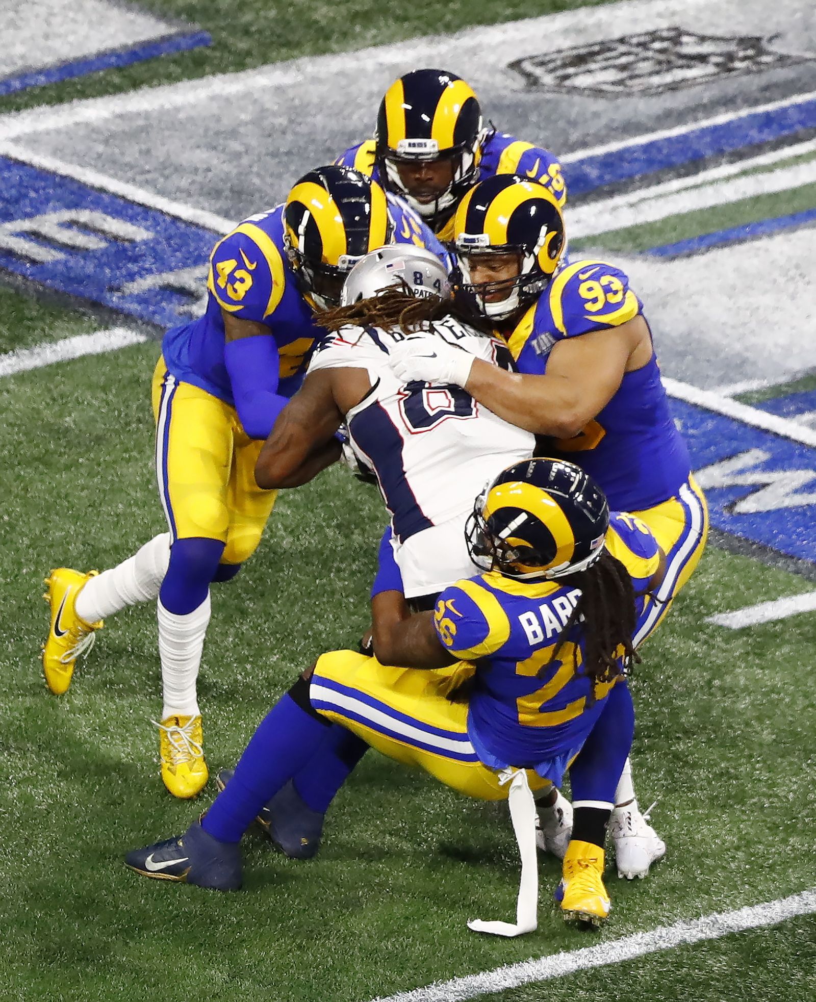 Las imágenes de la final de la Super Bowl