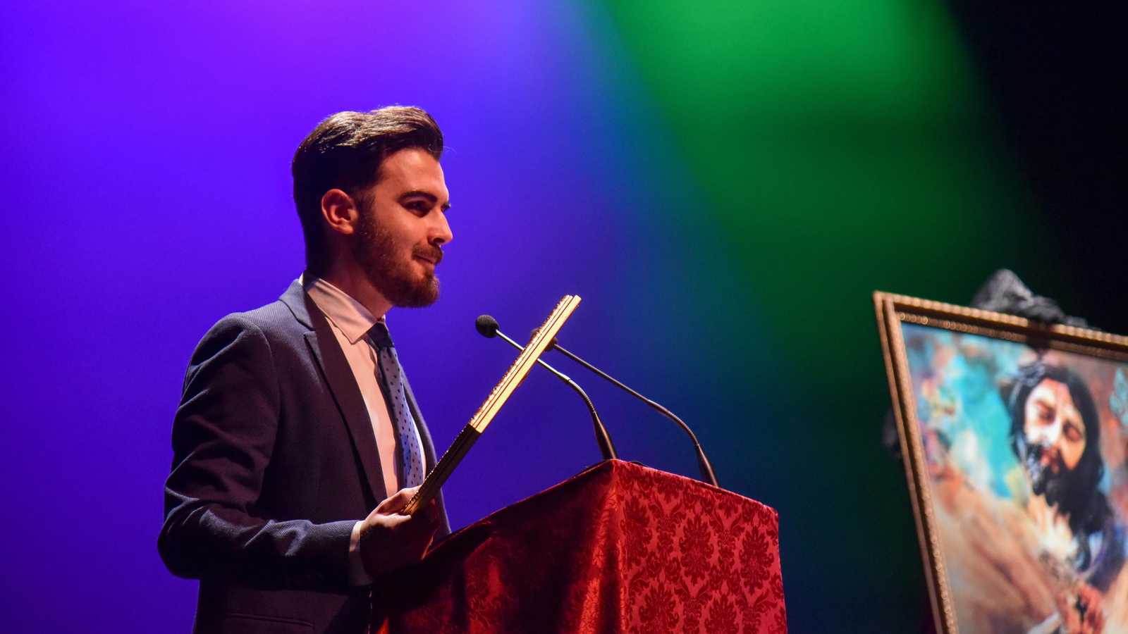 La presentación del cartel de oficial de la Semana Santa de La Línea 2024, en imágenes