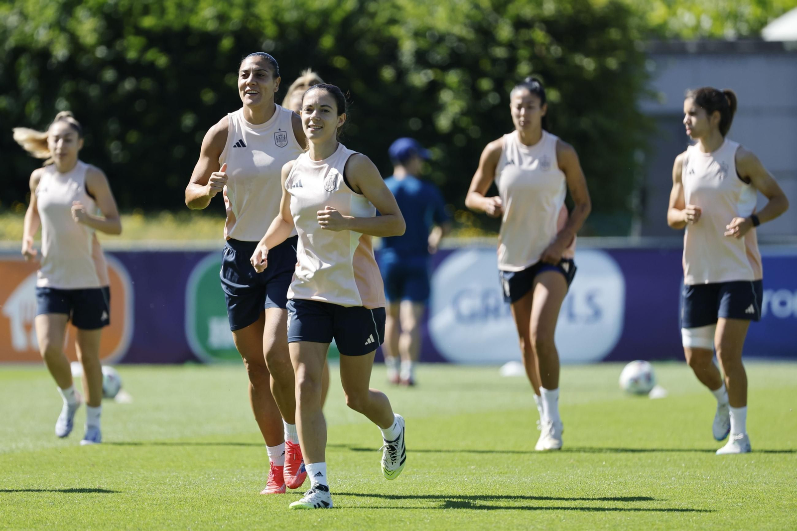 Las fotos de la selección española en la Eurocopa femenina Las fotos de la selección española en la Eurocopa femenina