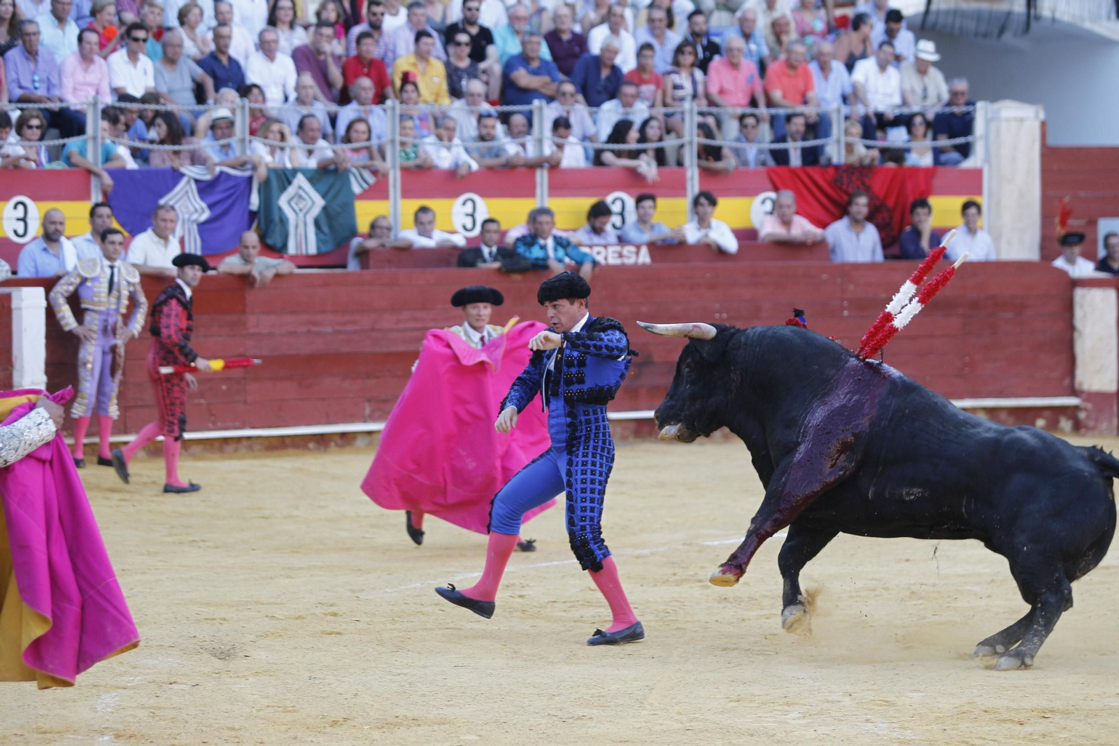 Fotogalería segunda corrida de toros. Feria de Almeria 2019