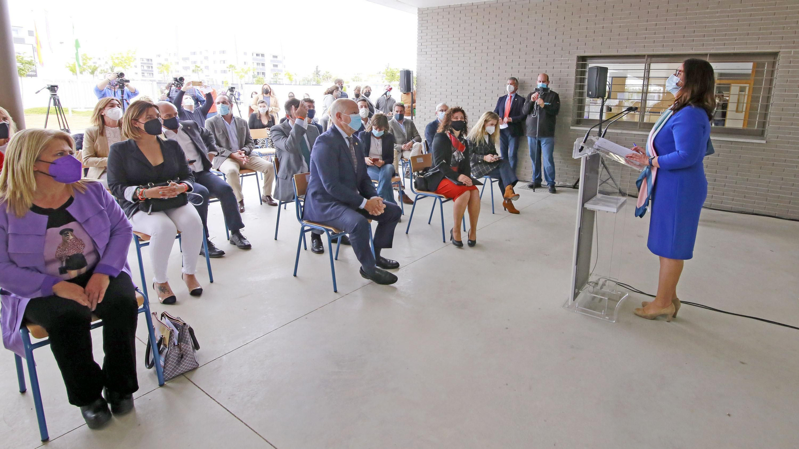 Inauguración del IES 'Elena García Armada' en Jerez