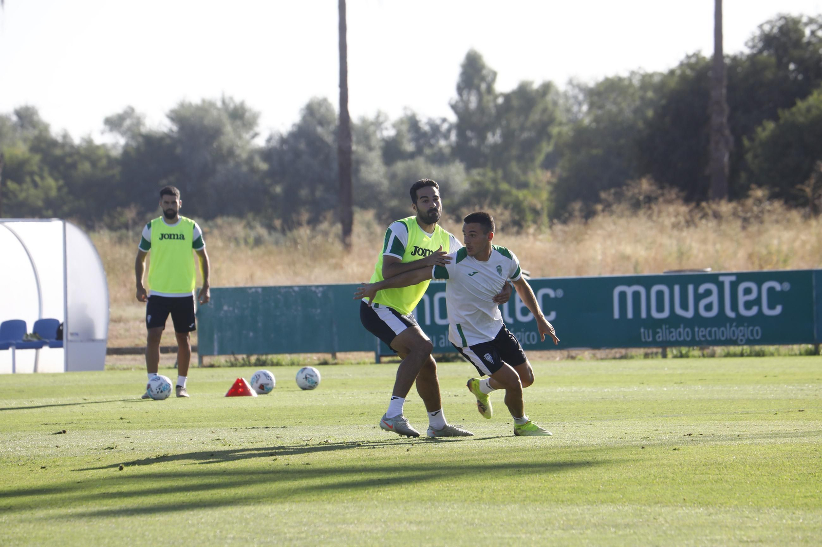 Las mejores imágenes del entrenamiento del Córdoba CF en el inicio de la tercera semana de preparación