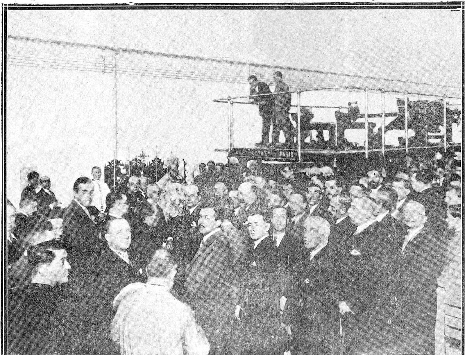 Fotograbado. Inauguración de la casa de ‘La Provincia’.