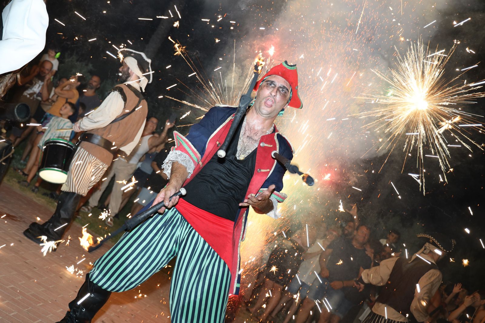 Momento del espectáculo.