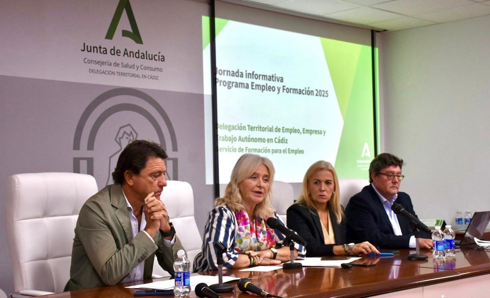 Presentación del programa de Empleo y Formación