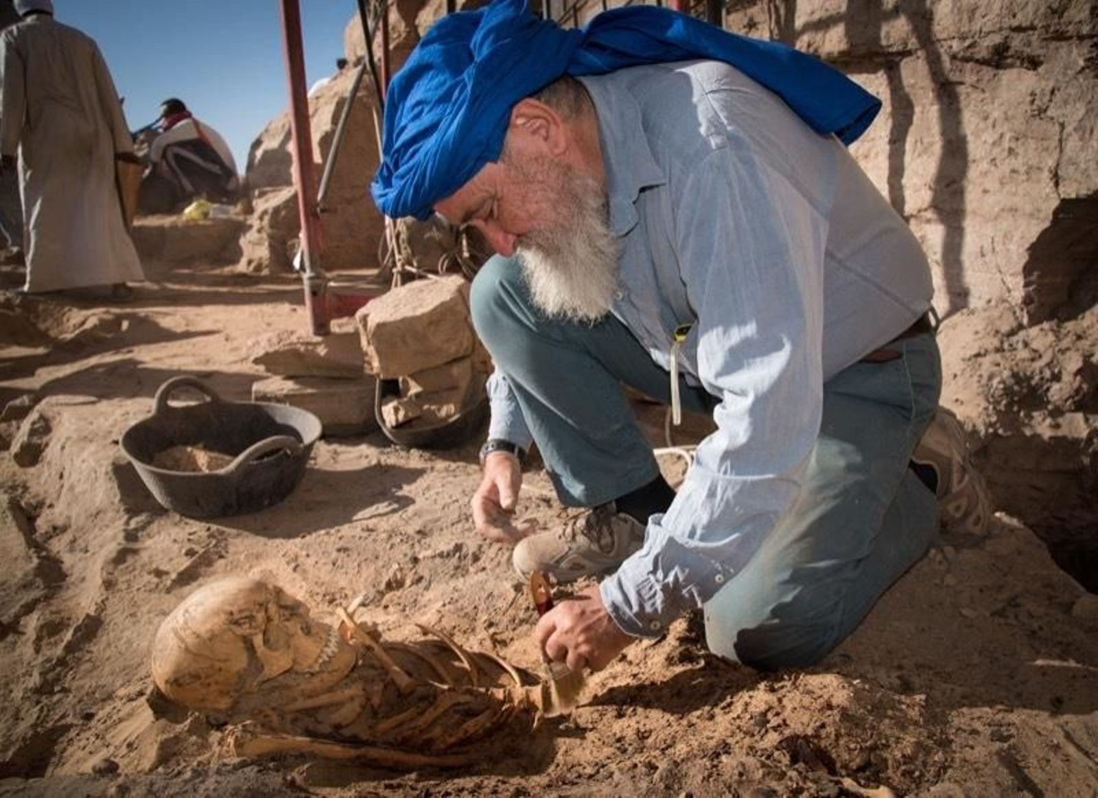 Imágenes de la última campaña del equipo liderado por Alejandro Jiménez en la necrópolis de Qubbet el-Hawa.
