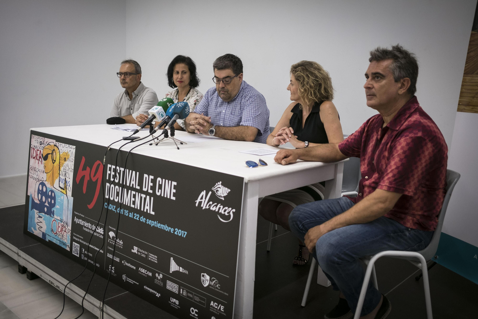 Rueda de prensa de presentación del documental.