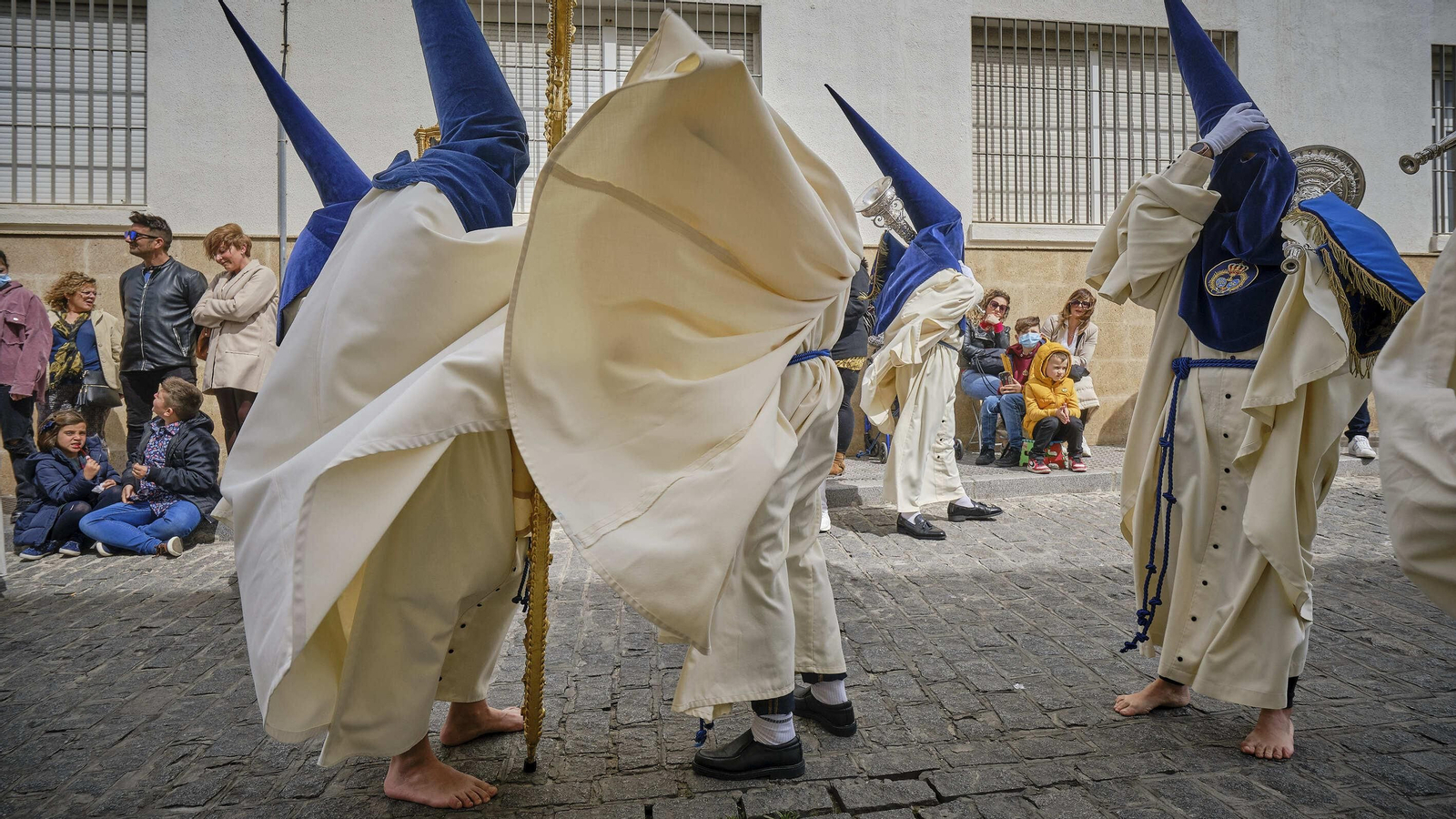 Cofradía de La Palma en la Semana Santa de Cádiz 2022