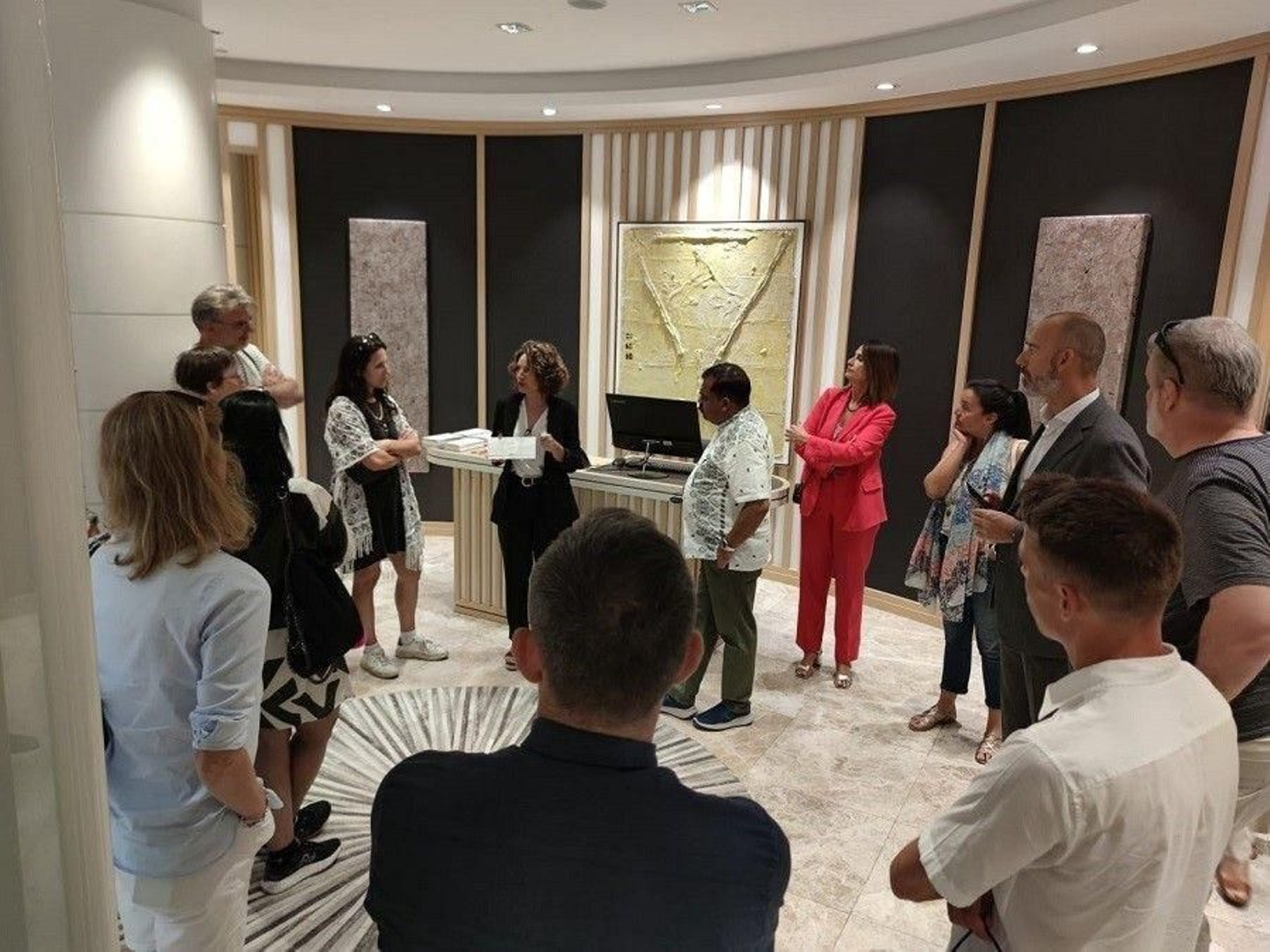 Agentes de viaje internacionales durante su estancia en Málaga. Agentes de viaje internacionales durante su estancia en Málaga.