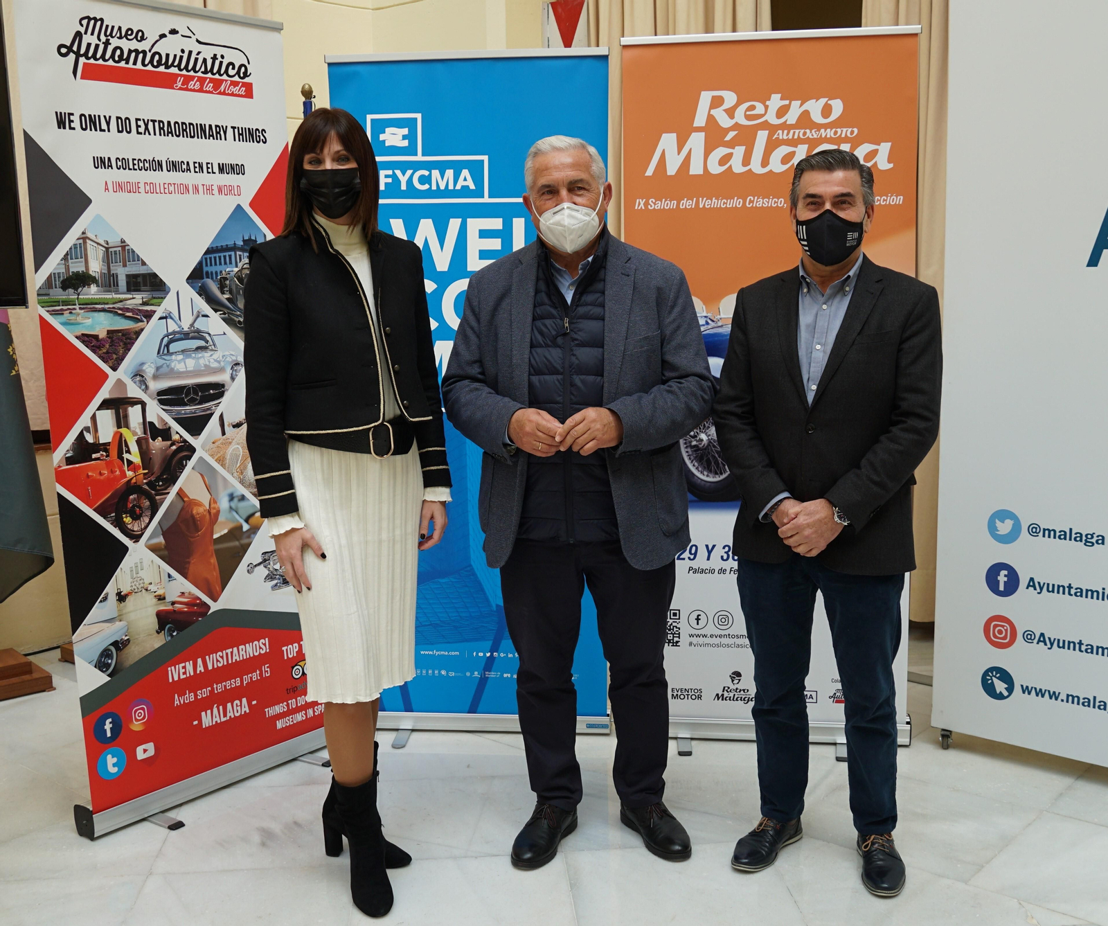 Presentación del Salón Retro Málaga.