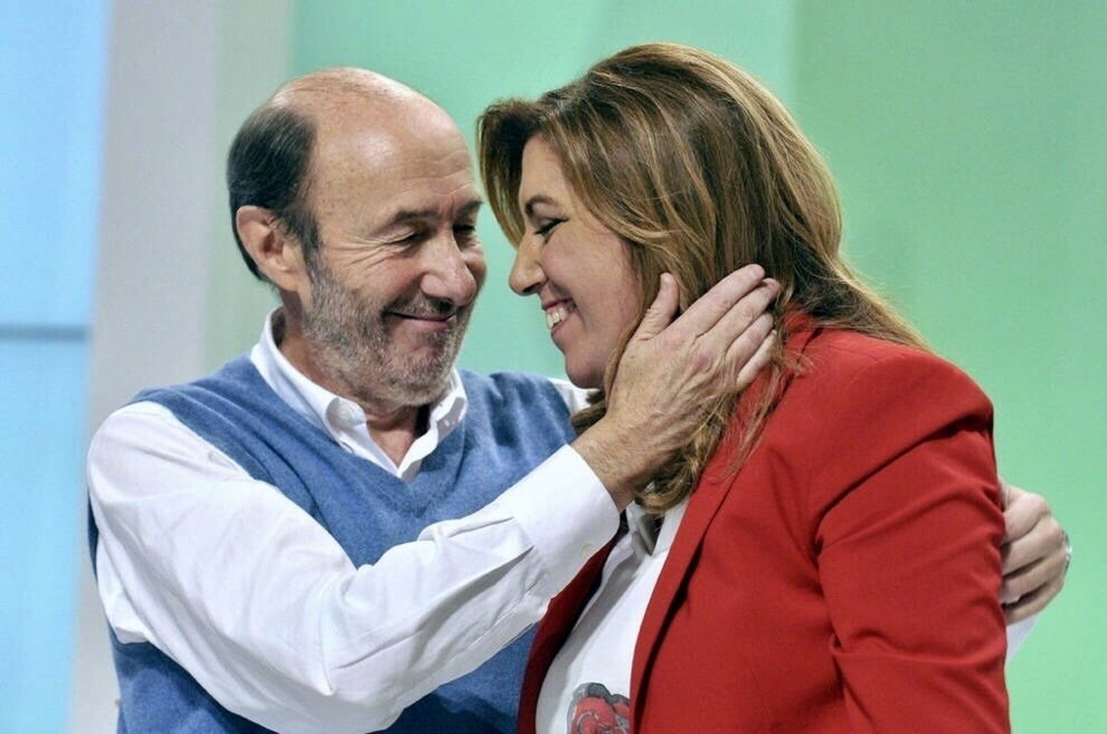 Alfredo Pérez Rubalcaba y Susana Díaz