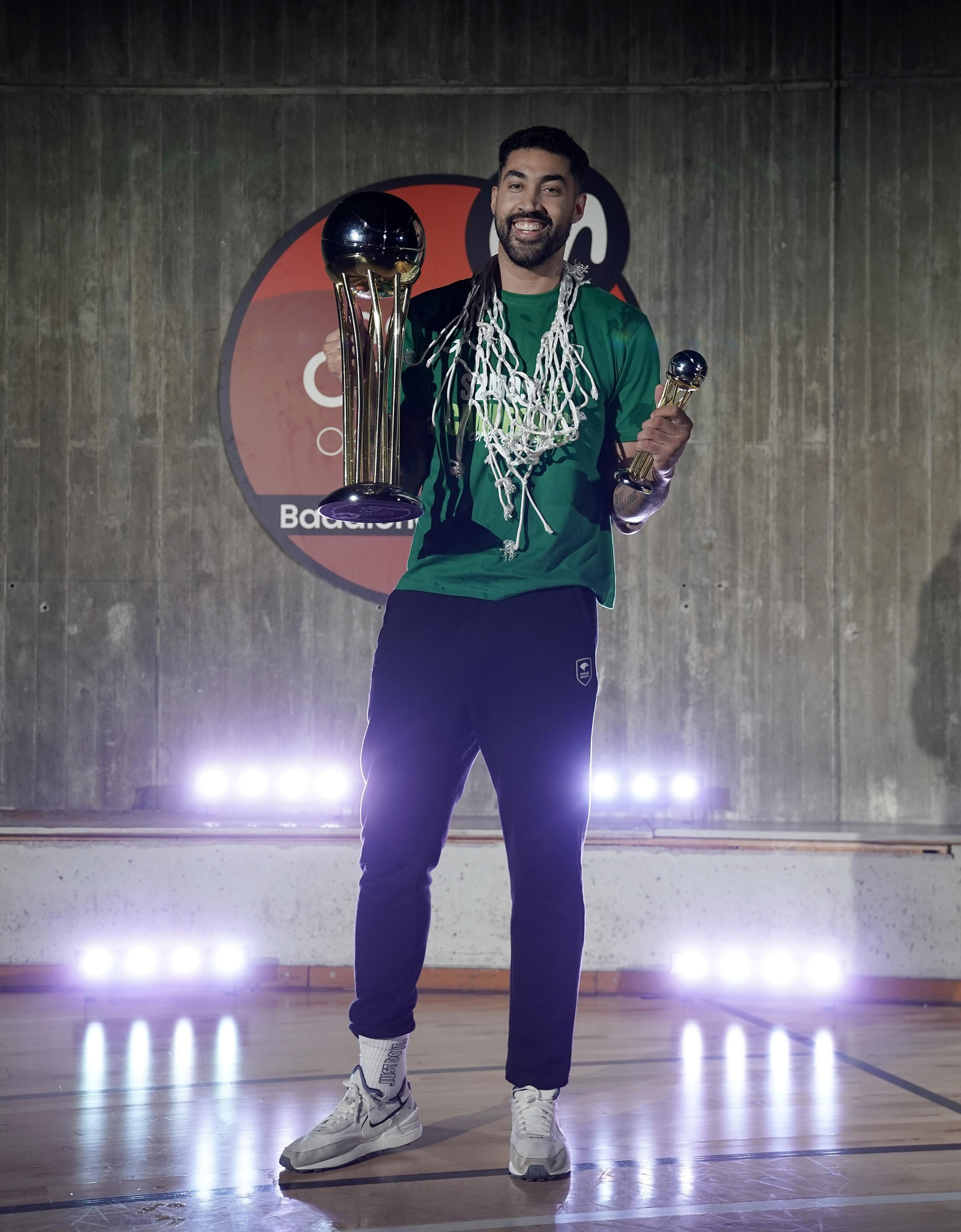 La sesión de fotos del Unicaja campeón