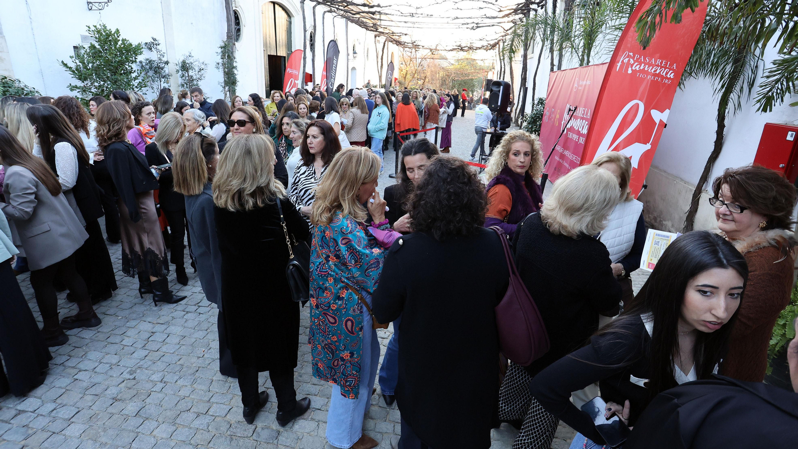 Ambiente en la Pasarela Flamenca Tío Pepe Jerez 2024
