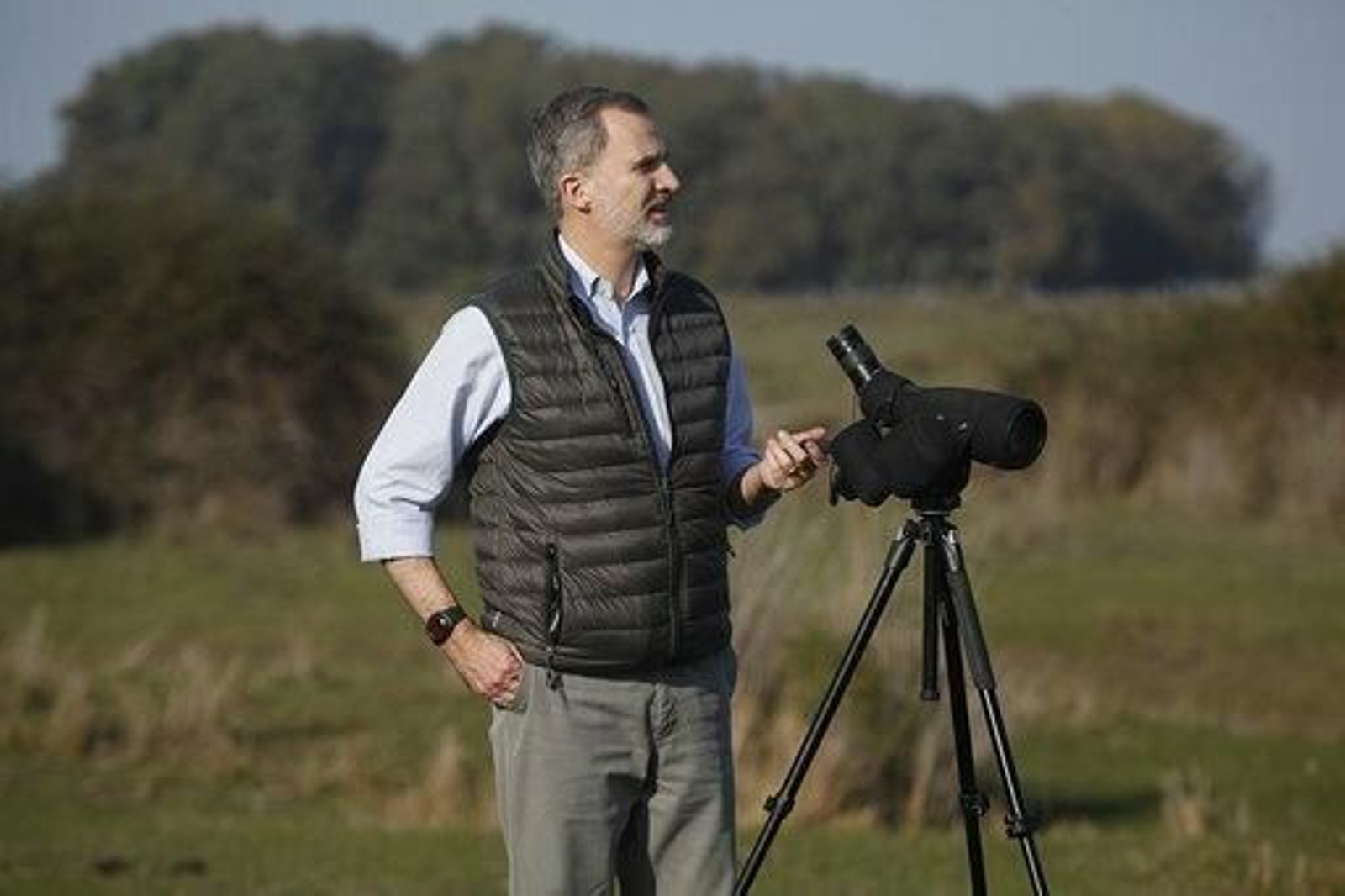 Imágenes de Don Felipe y Doña Letizia en su visita a Doñana
