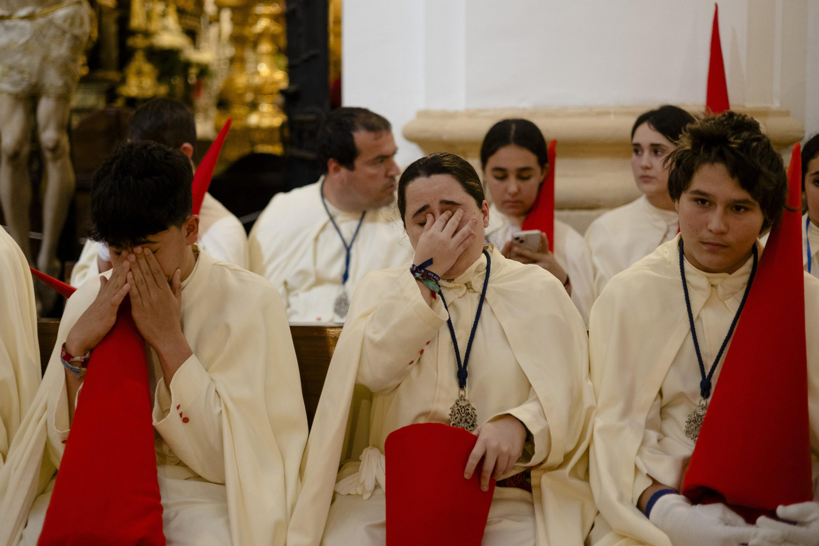 Las imágenes de la cofradía de las Penas en la Semana Santa de Cádiz de 2024