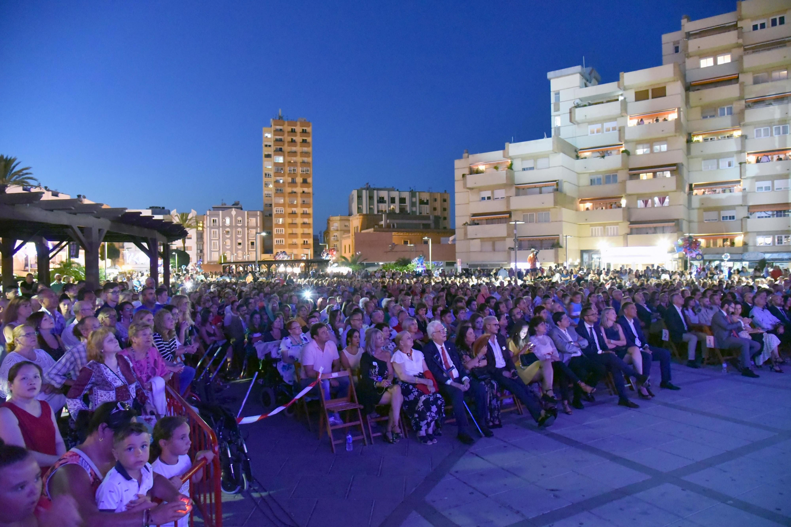 Imágenes del acto de coronación en La Línea