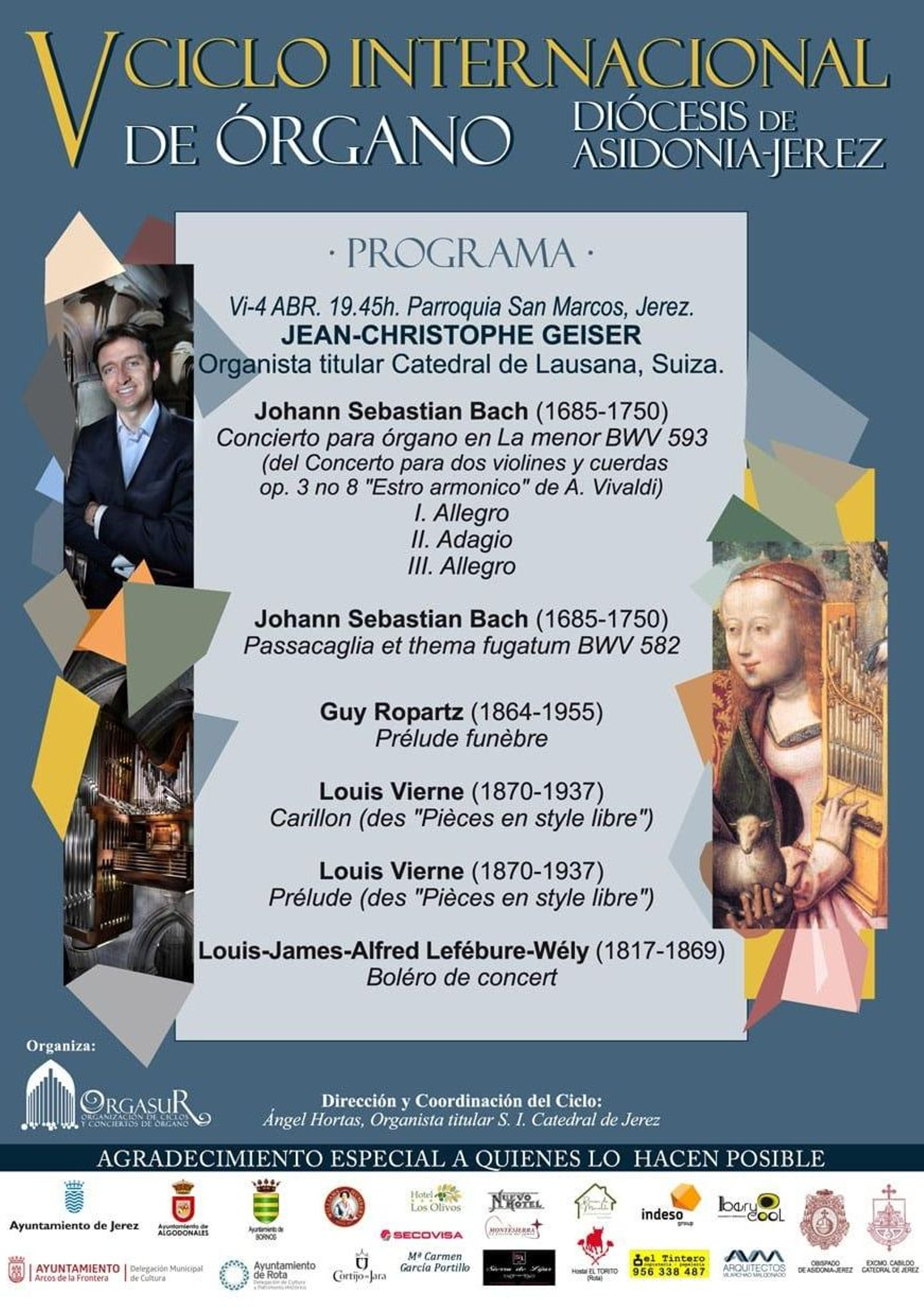 Cartel del concierto.