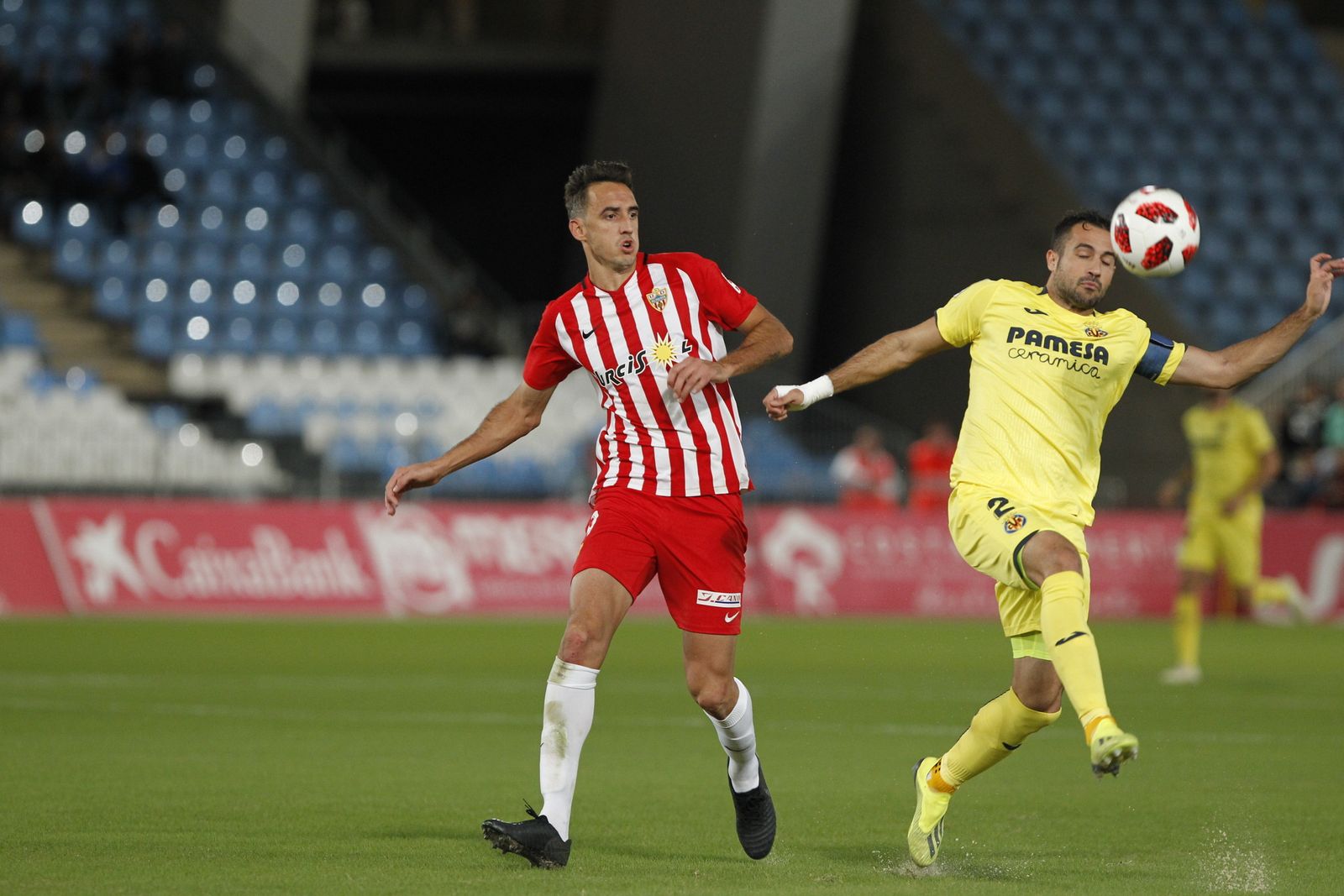 Las imágenes del UD Almería-Villarreal