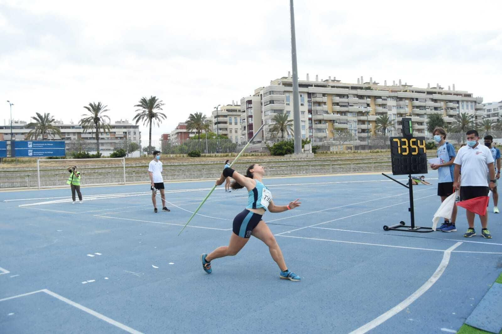 Las fotos del Campeonato de Andalucía de atletismo en Málaga
