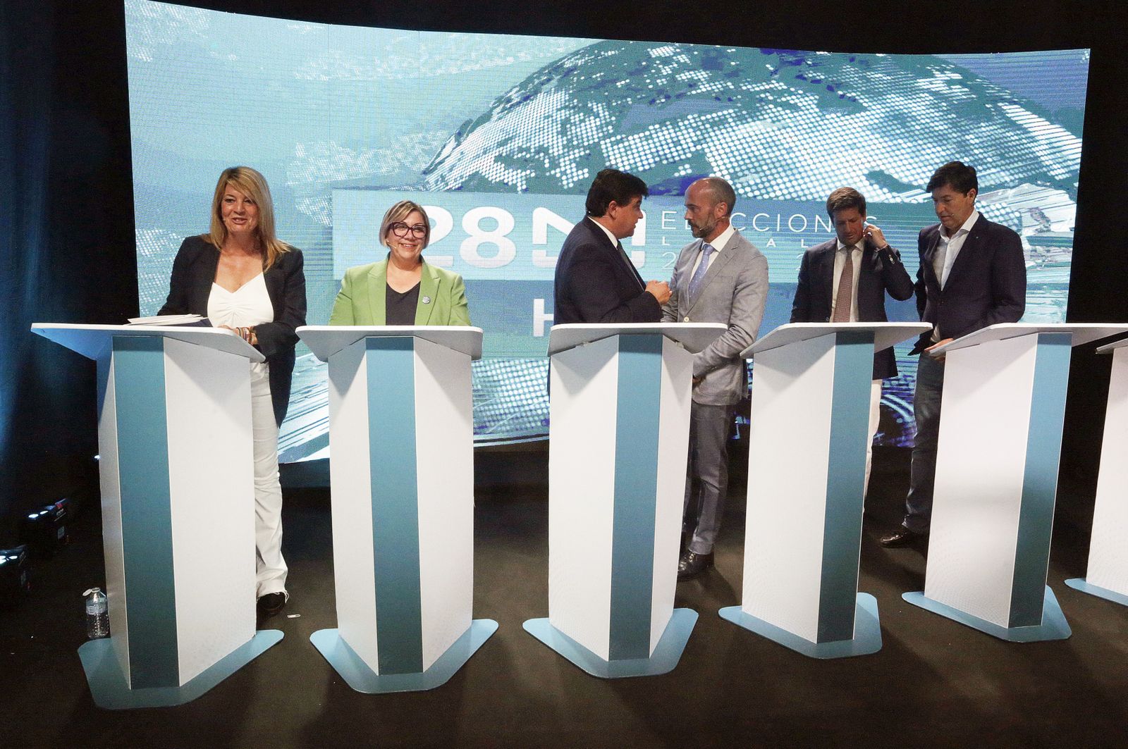 Elecciones Municipales Huelva 2023: Imágenes del debate entre los candidatos