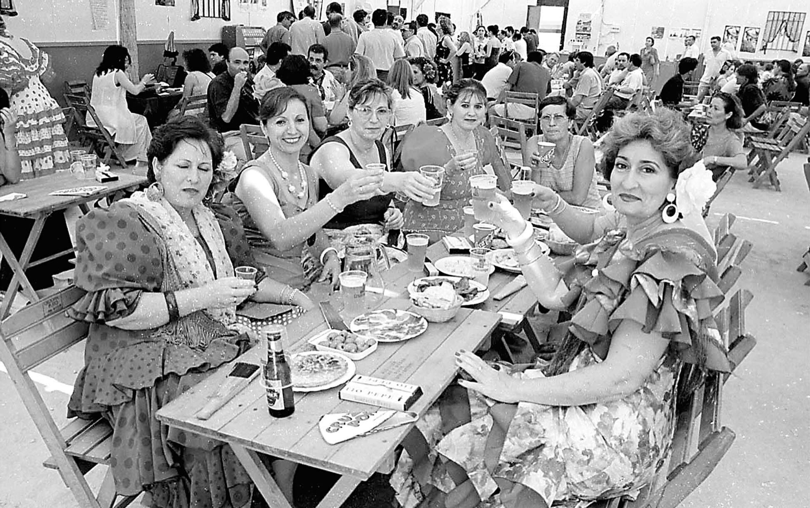 Así ha cambiado la Feria de Puerto Real en los últimos 30 años