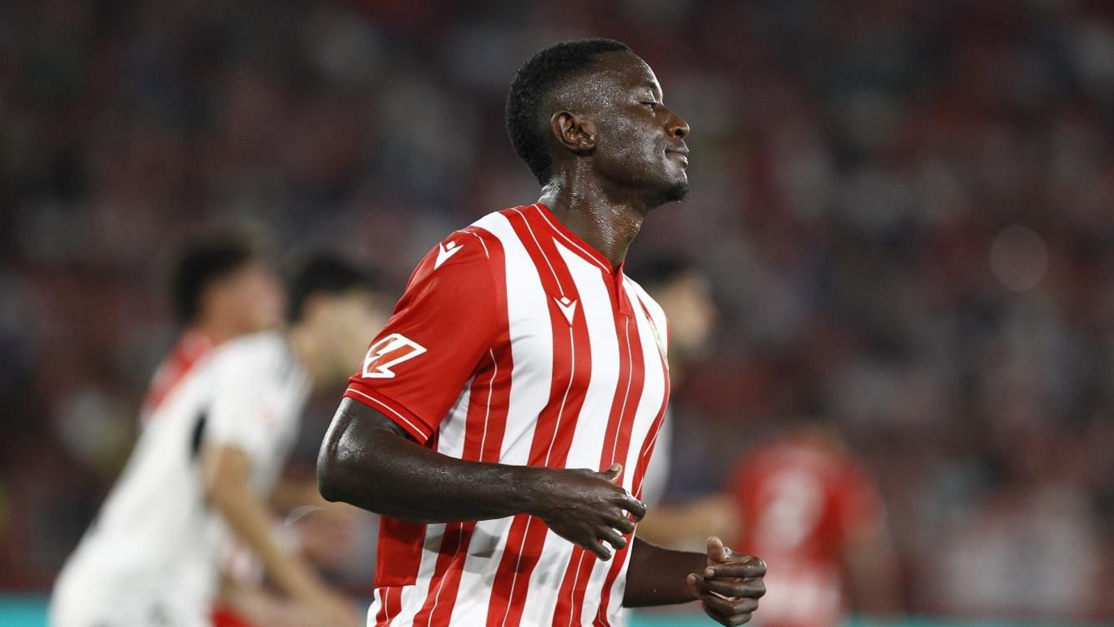 Patrick Soko, en su primer día en los Juegos Mediterráneos contra el Albacete.