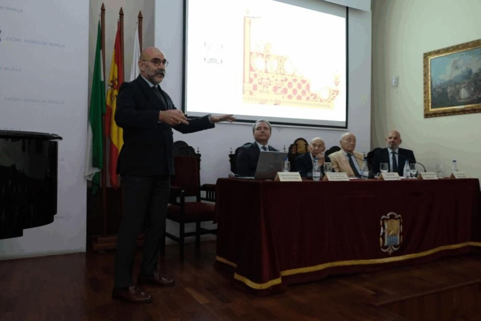 La presentación delas carrozas.