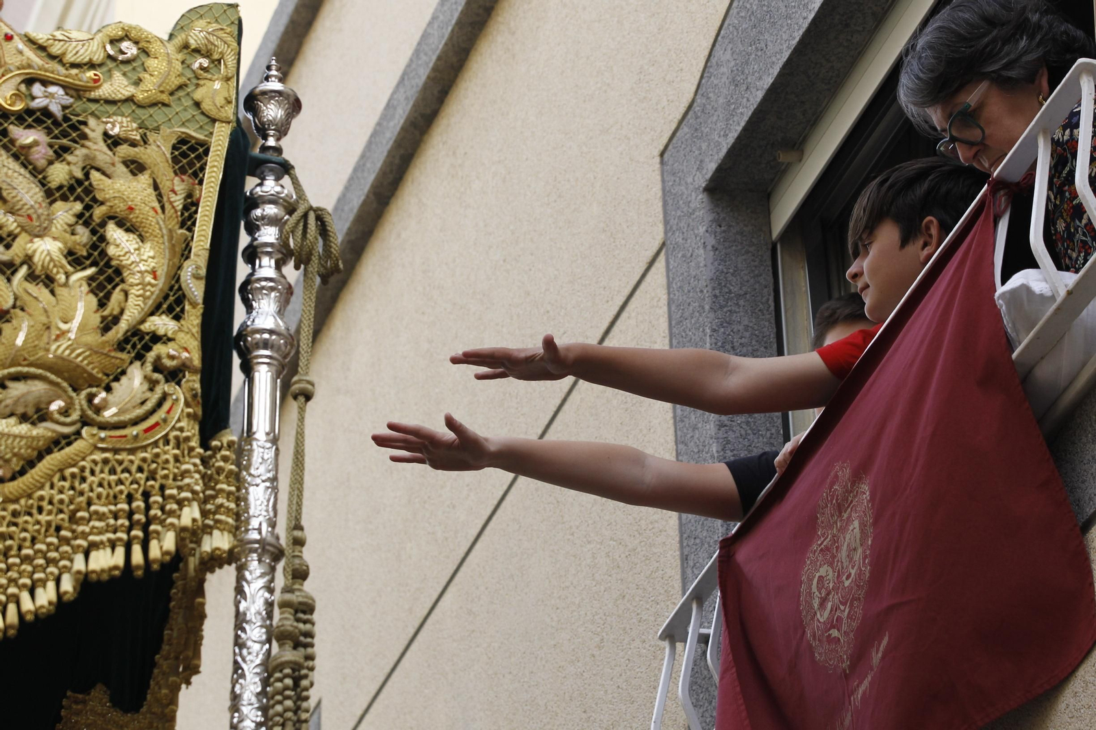 Imágenes de la Procesión de la Macarena. Semana Santa Almería 2019