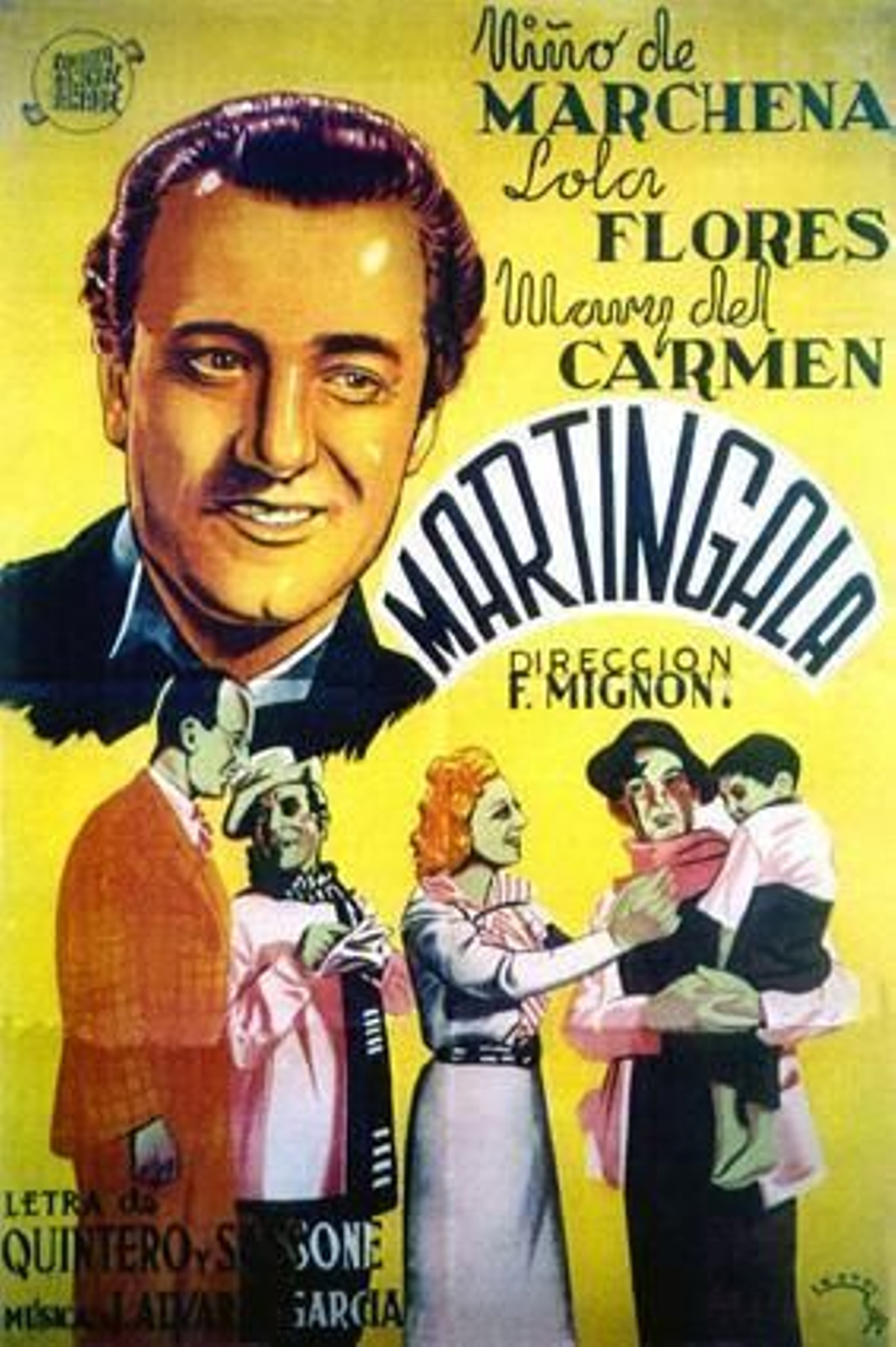 Cartel de la película 'Martingala'.