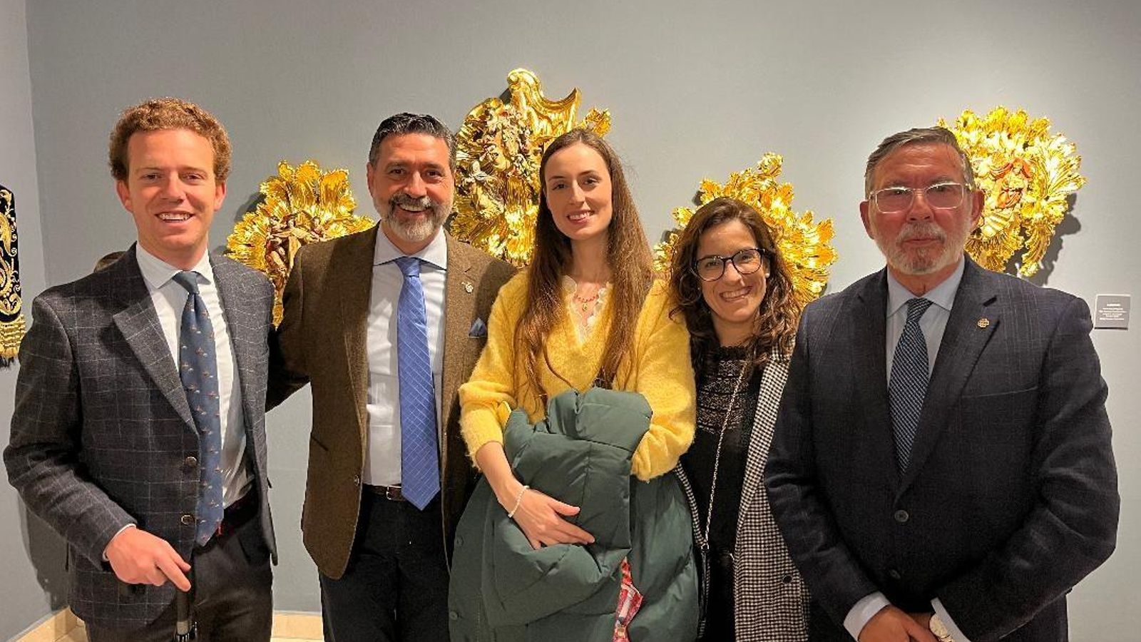 Jaime Cano, José Manuel Verdulla, Mercedes Díaz, Gloria Bazán y Jacinto Plaza.