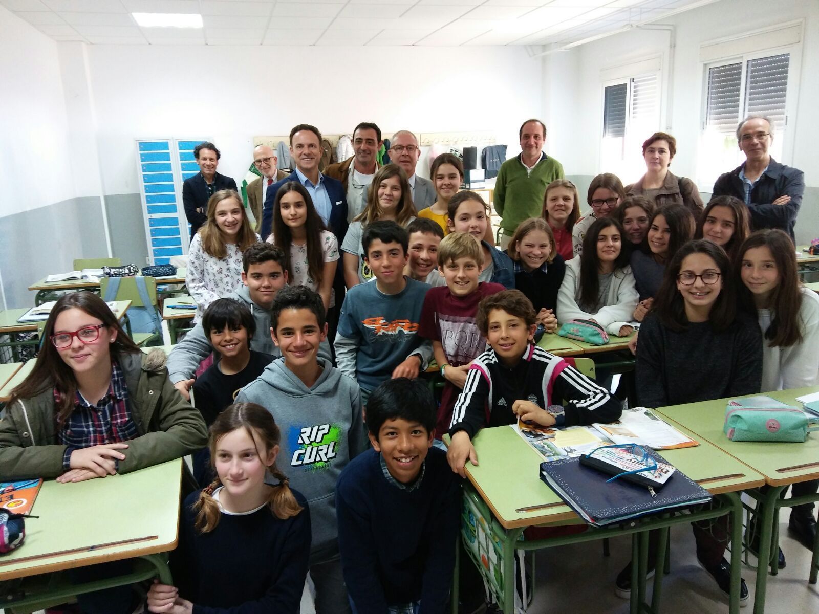 Este innovador planteamiento de trabajo hace que el alumnado se implique en un proyecto en común.