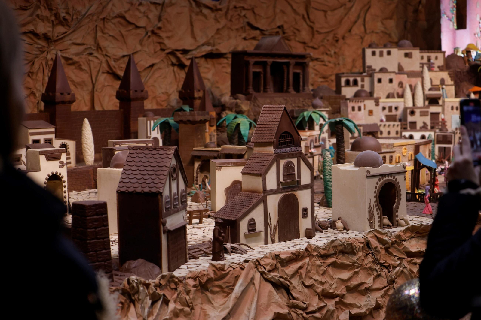 El belén de chocolate de Rute, al detalle en estas fotos