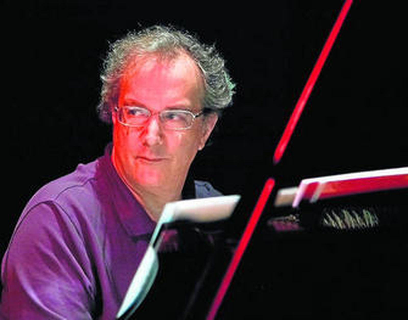 El pianista estadounidense Uri Caine, de regreso en Andalucía.
