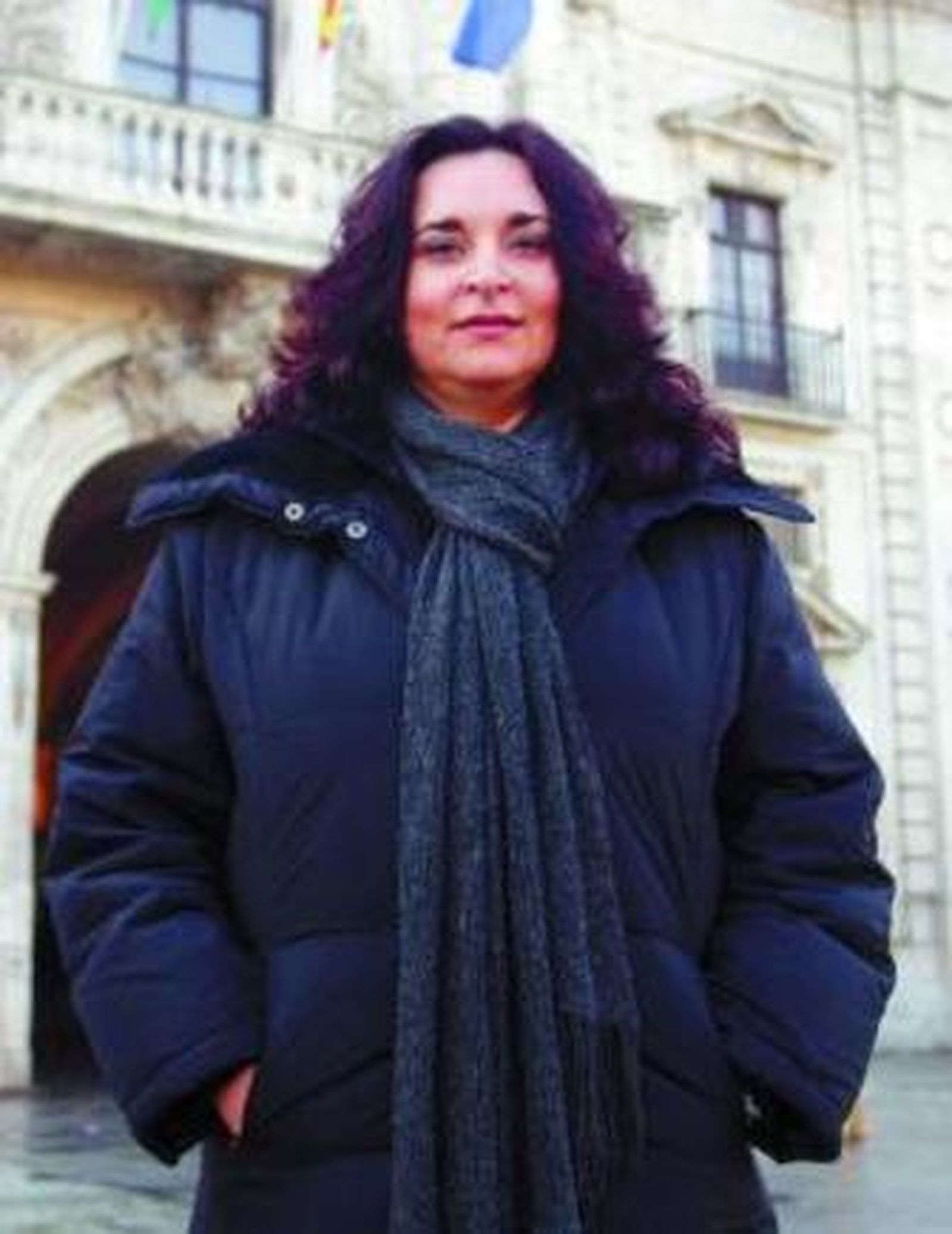 La letra italiana con música entra