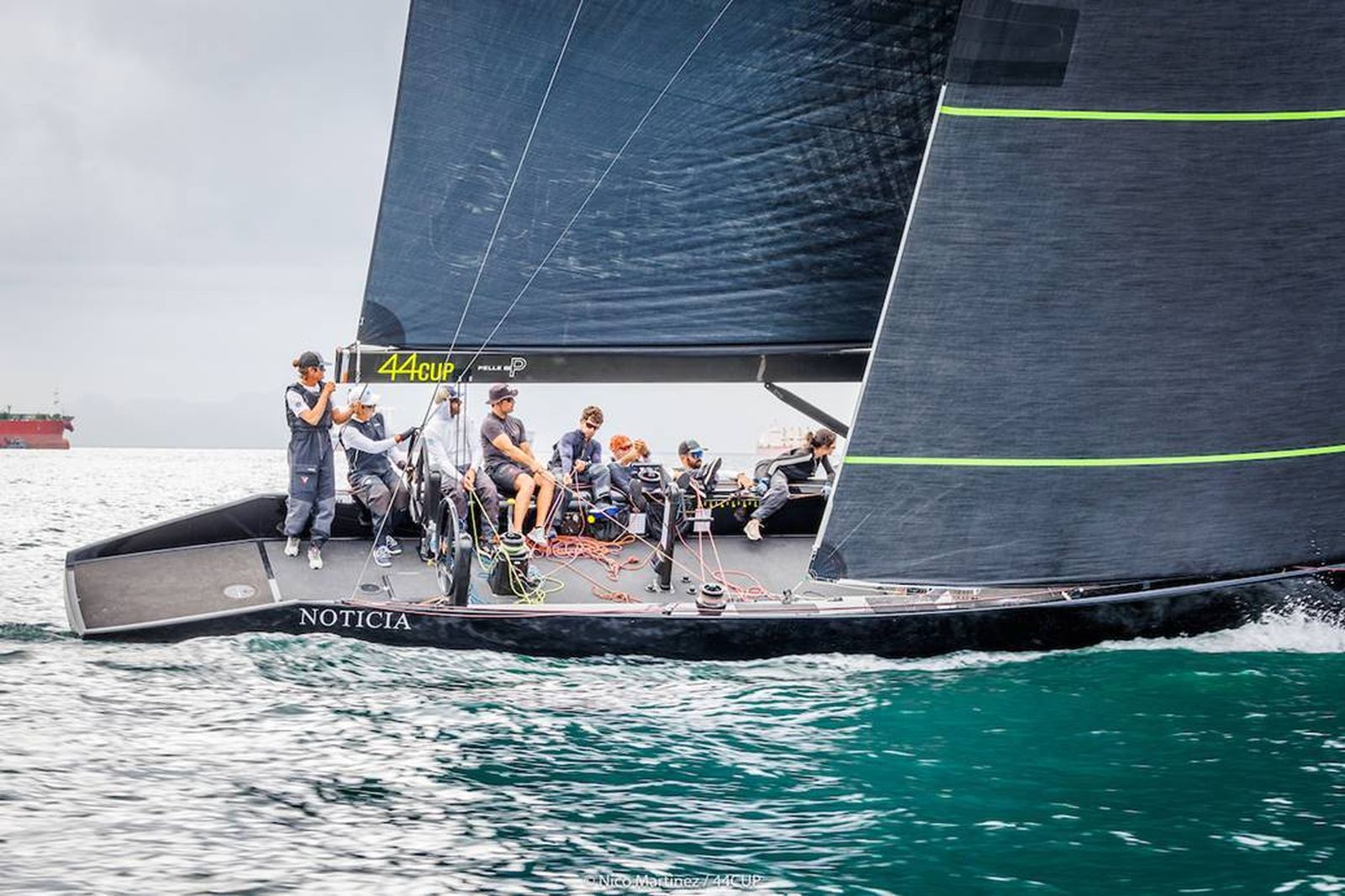 El 'Noticia' es el barco que representa a España.