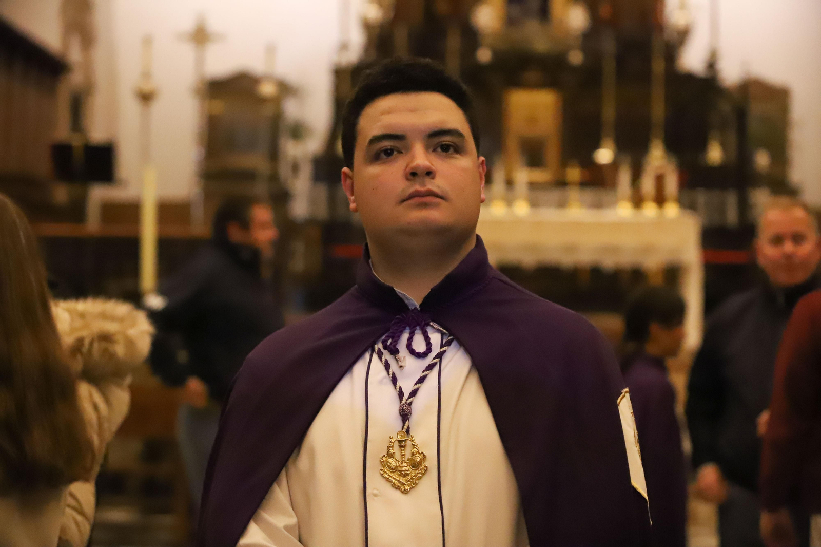 Fotos del Lunes Santo en Tarifa: El huerto y Nuestra Madre de Dios y del Rosario