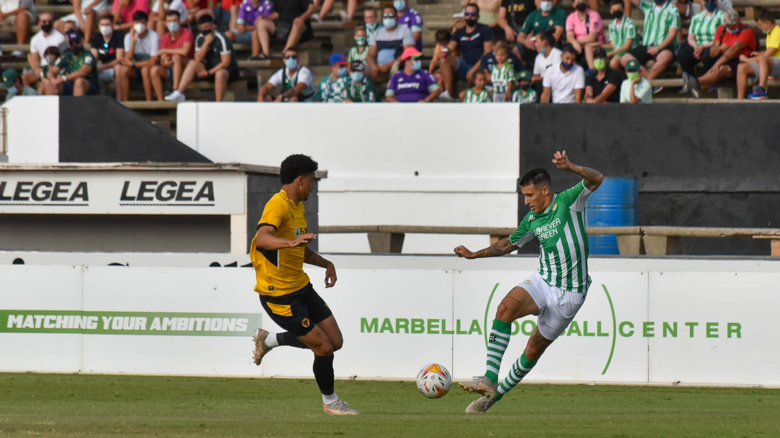 Las fotos del Real Betis Balompié - Wolverhampton Wanderers