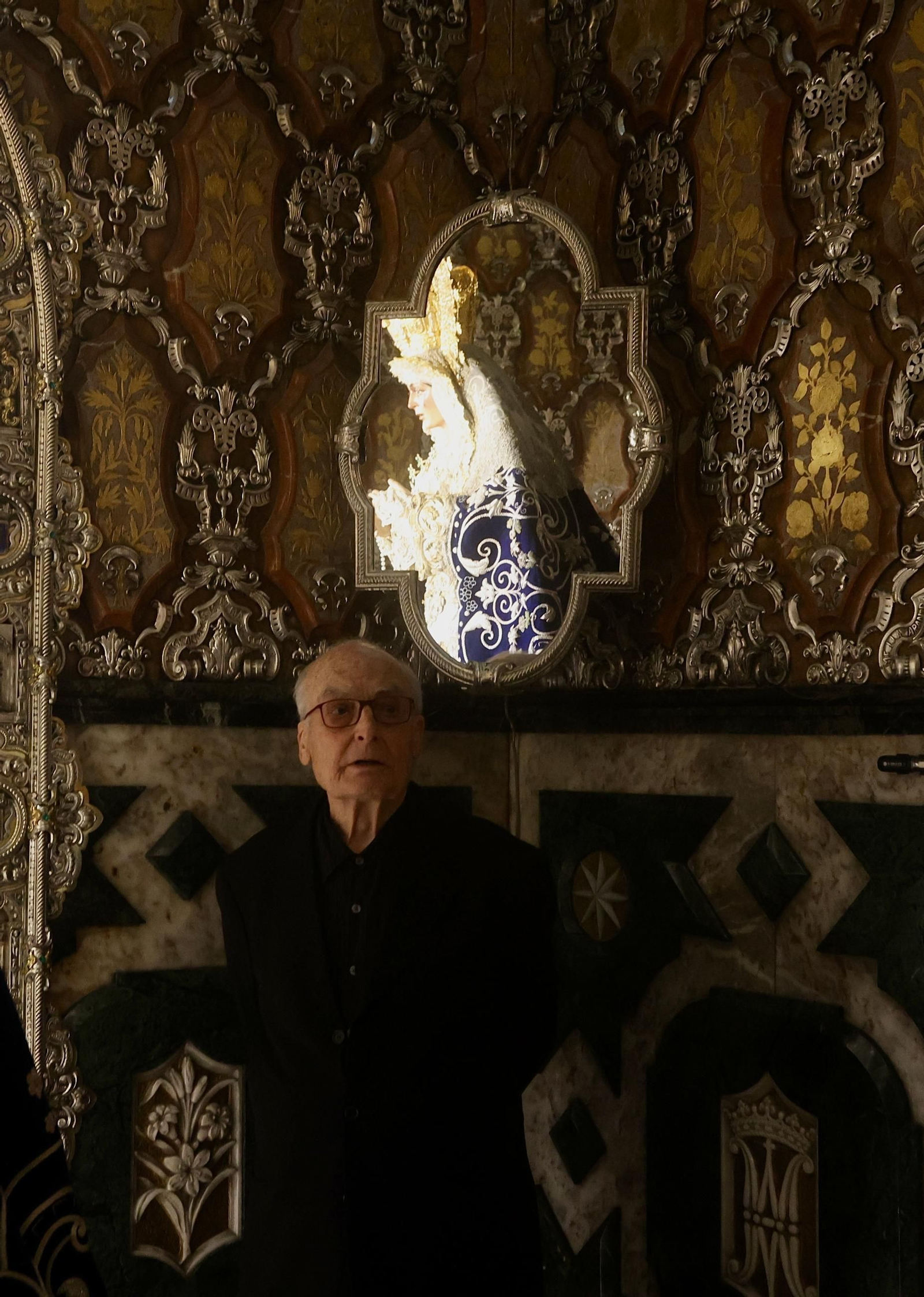 Presentación del cartel de la Macarena de Luis Gordillo