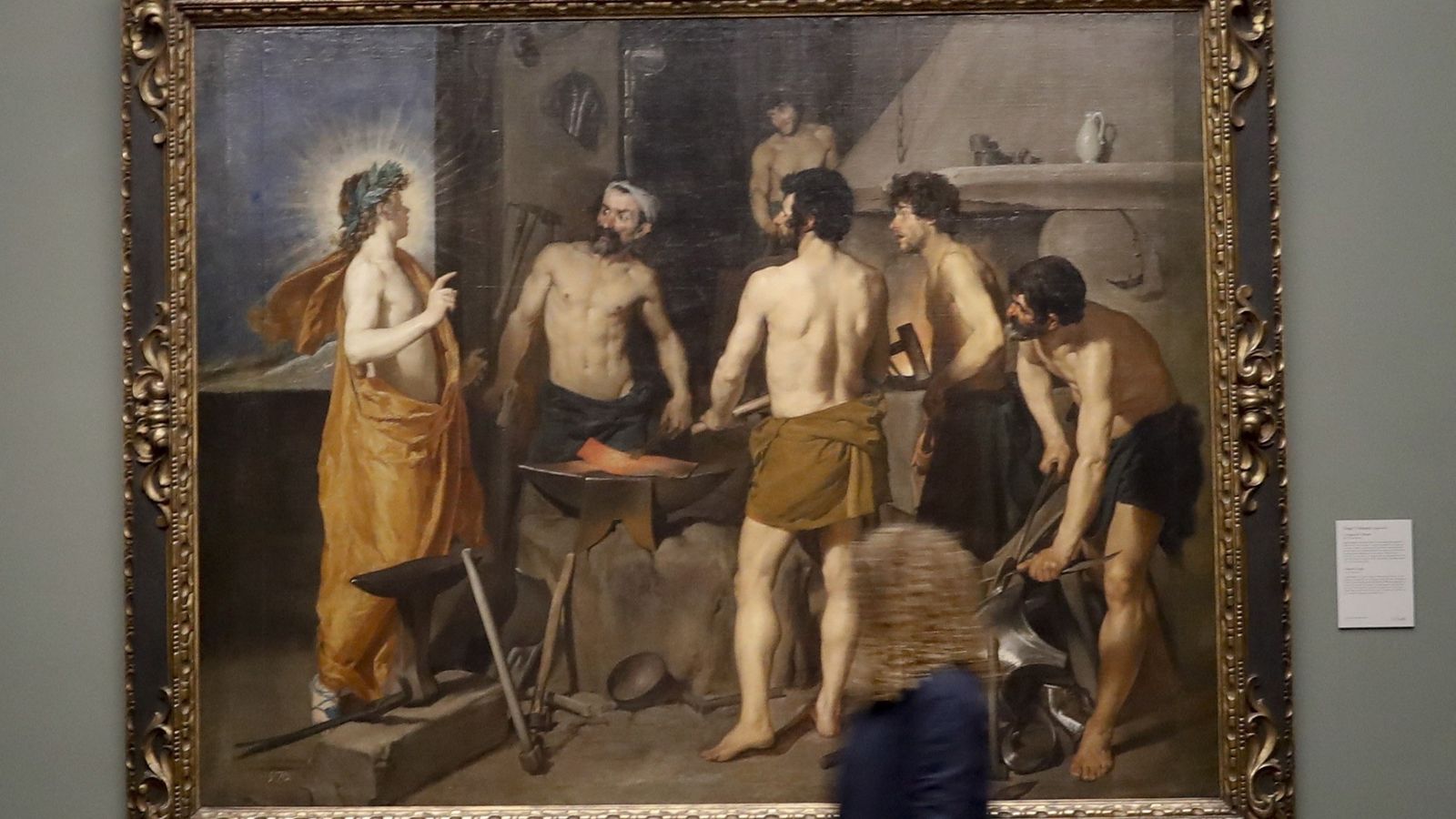'La fragua de Vulcano' de Velázquez.