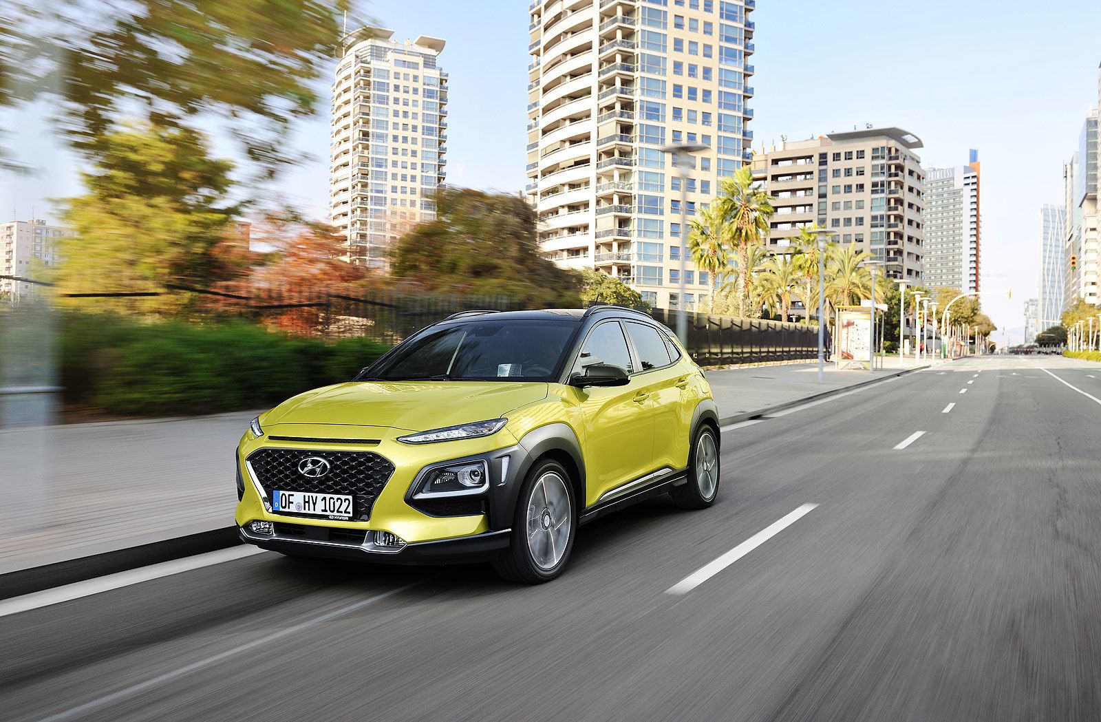 El nuevo Hyundai Kona, que estrena plataforma, destaca por su buen comportamiento.