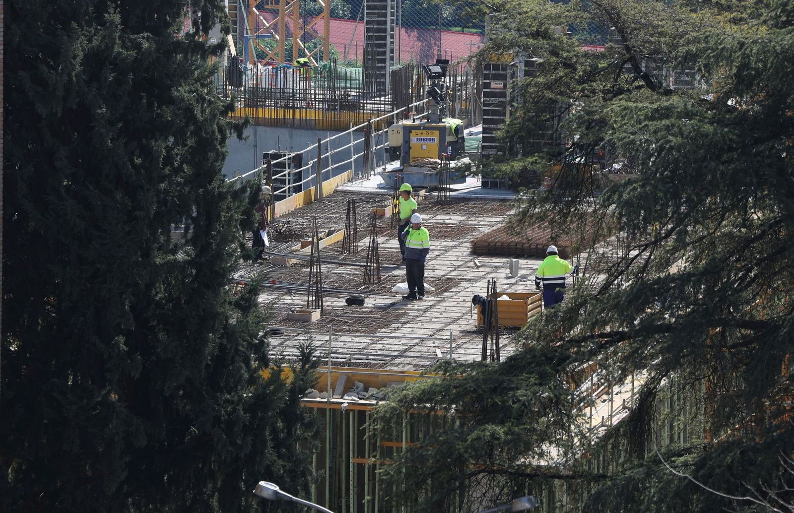 Obras en los antiguos terrenos de Altadis.