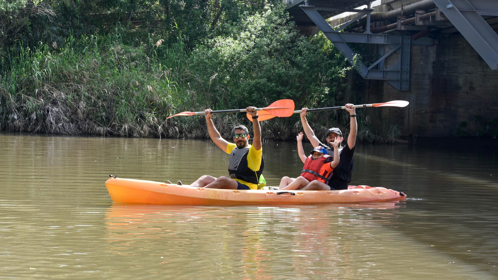 Ruta en kayak por El Palmones